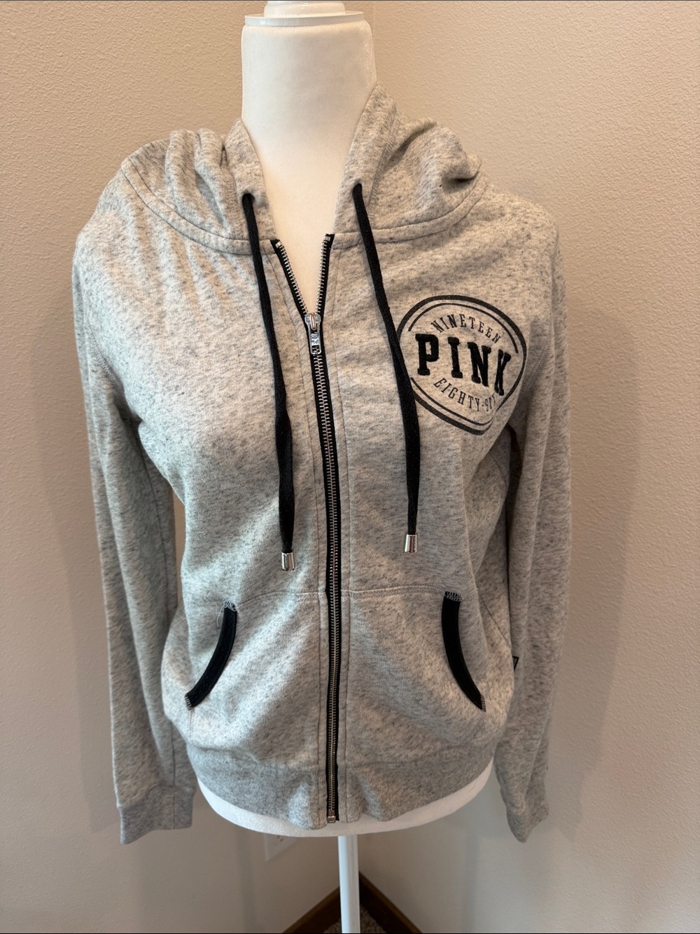 PINK Victoria’s Secret Limited Edition Zip-up Hooded Sweatshirt